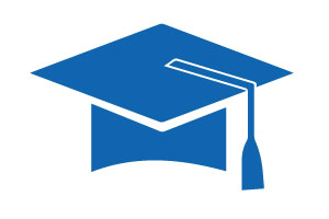 Knowledge Logo Graduation Hat